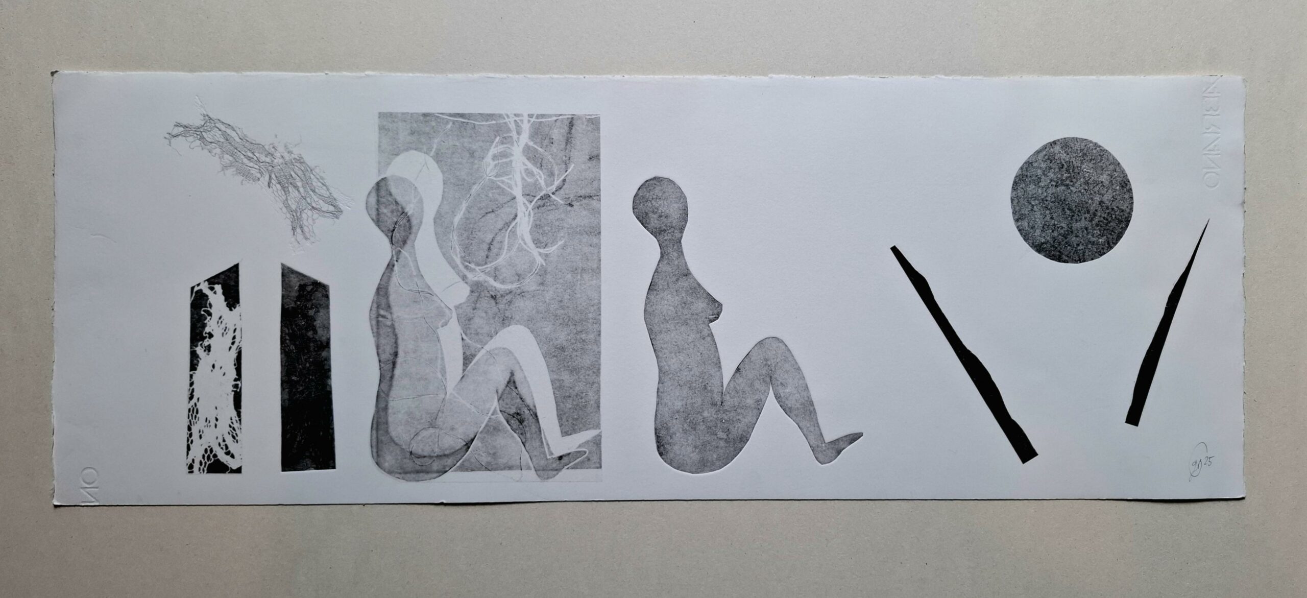 Œuvre Île silence I de Geneviève Bartoli