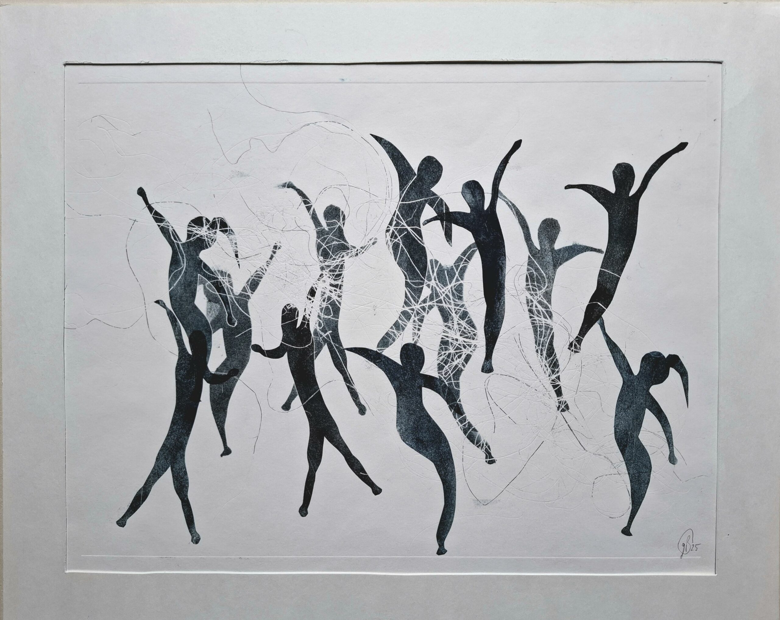 Œuvre La joie Acte 1 de Geneviève Bartoli